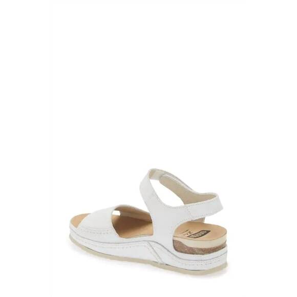NEW ONFOOT women's madison platform sandal in blanco - Picture 3 of 3